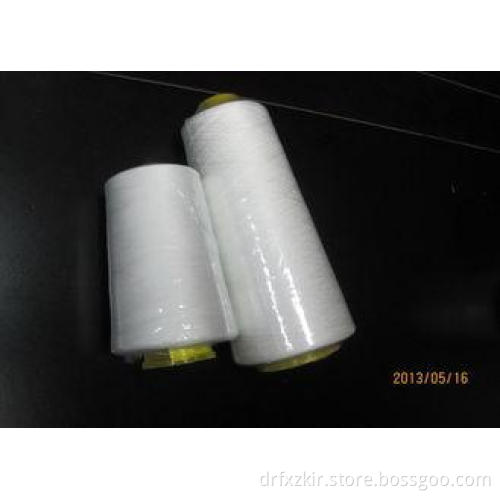 40s/2 High Tenacity Sewing Thread , Raw White 100% Polyeste